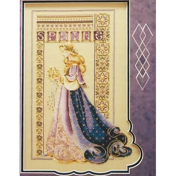 십자수도안책 Lavender & Lace/ CELTIC SPRING-LL50