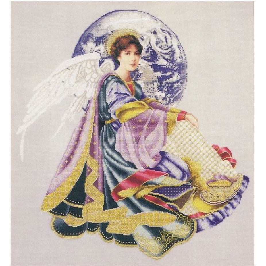 십자수도안책 Lavender & Lace/ WORLD PEACE ANGEL-LL51