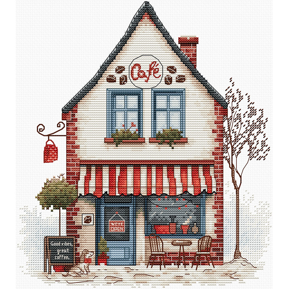 외국 십자수패키지 Luca-s / Welcome to Coffee-B1427