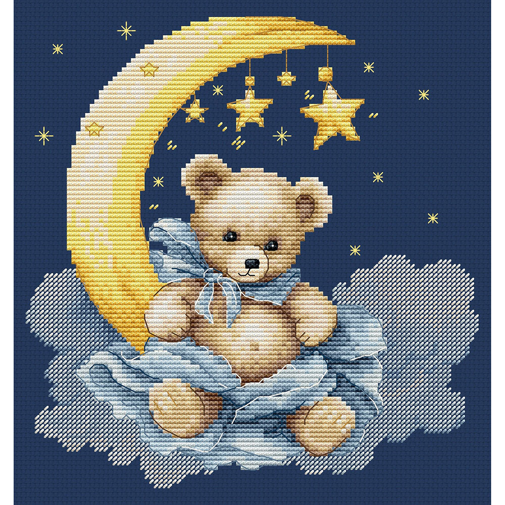 외국 십자수패키지 Luca-s / Universe of a Teddy Bear-B1436