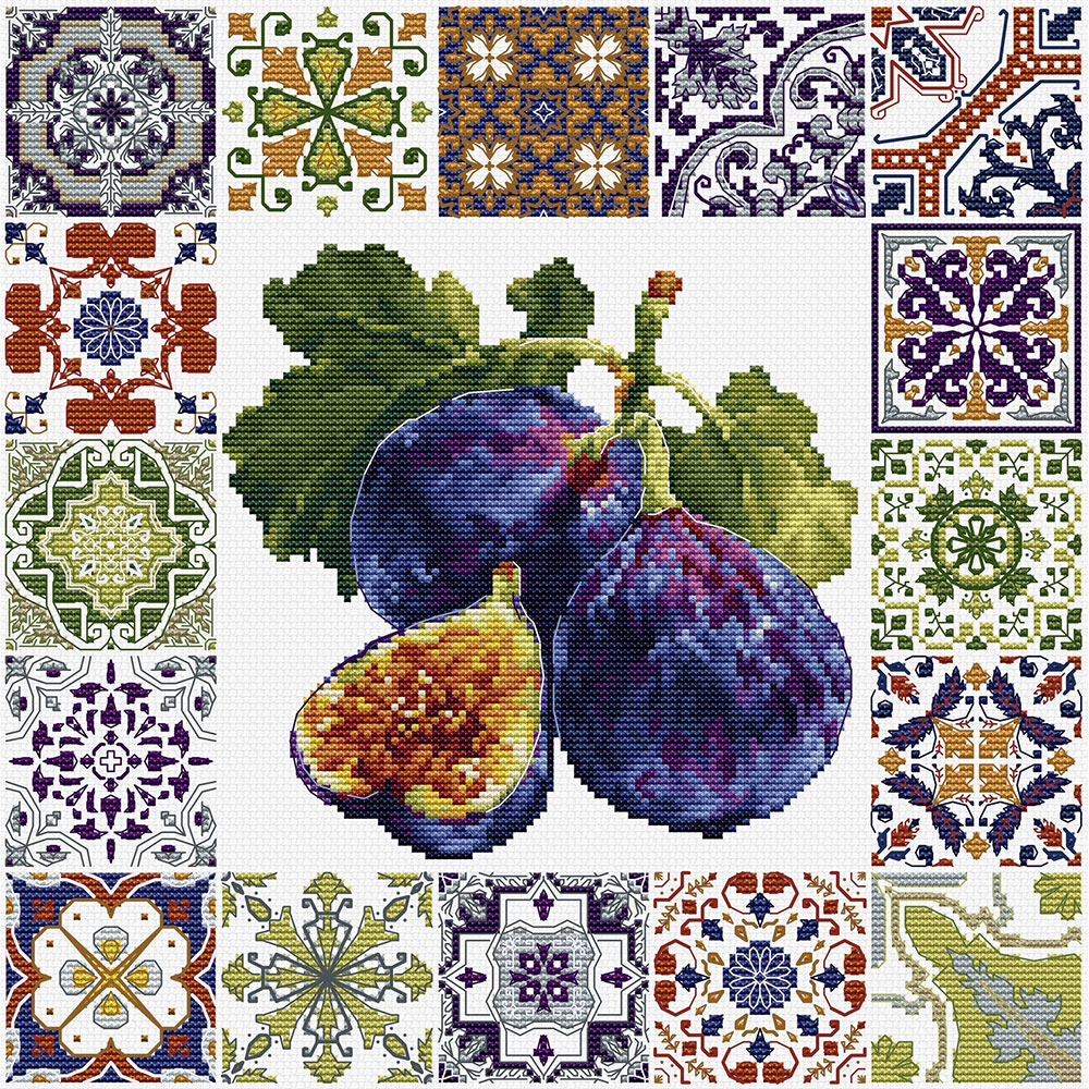 외국 십자수패키지 Luca-s / Mediterranean Fig Mosaic-B7057