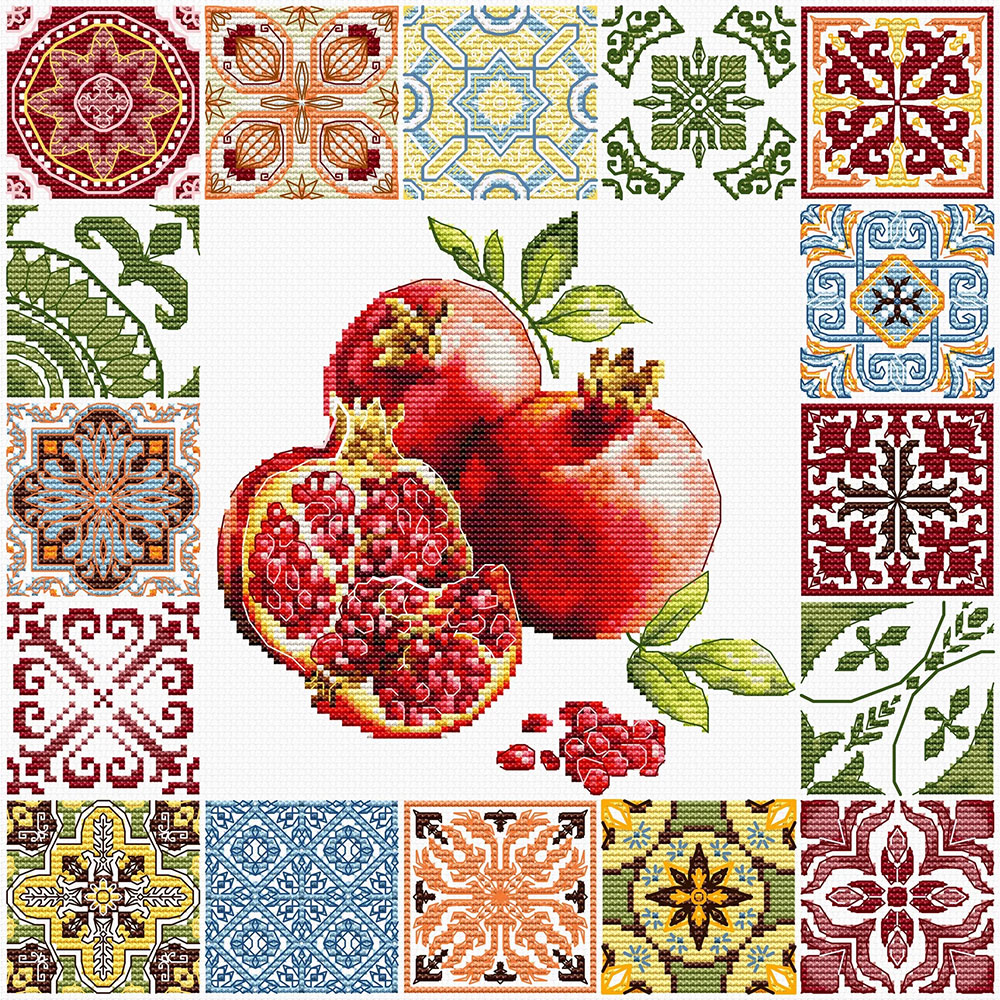 외국 십자수패키지 Luca-s / Mosaic Heart of the Pomegranate-B7058
