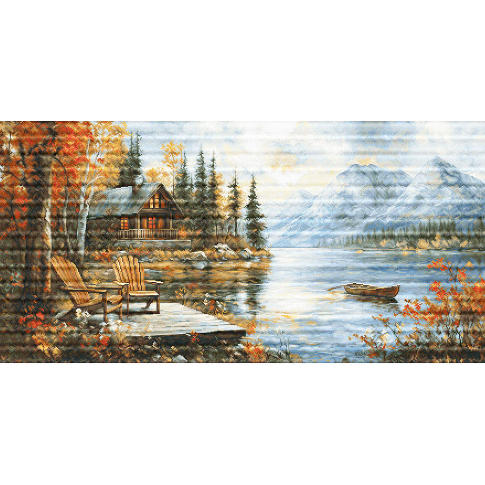 외국 십자수패키지 Luca-s Gold Collection/ Echoes of a Golden Season-B716