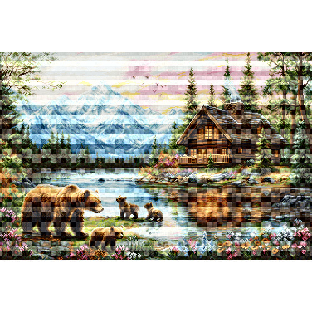 외국 십자수패키지 Luca-s Gold Collection/ Cubs&rsquo; Adventure-B726