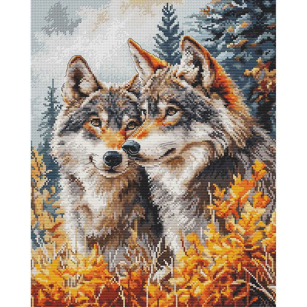 외국 십자수패키지 Luca-s / The Guardians of the Forest-BM3022