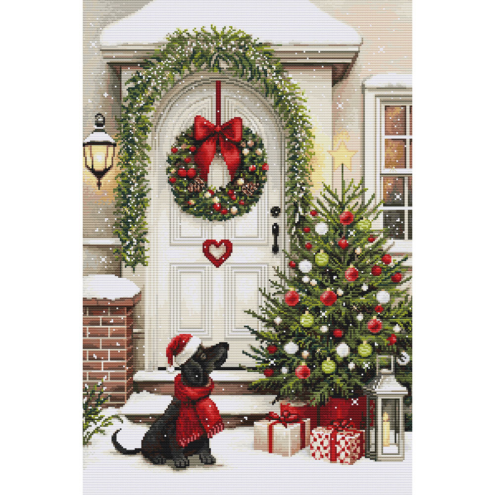외국 십자수패키지 Luca-s / Waiting for Christmas-BU5099