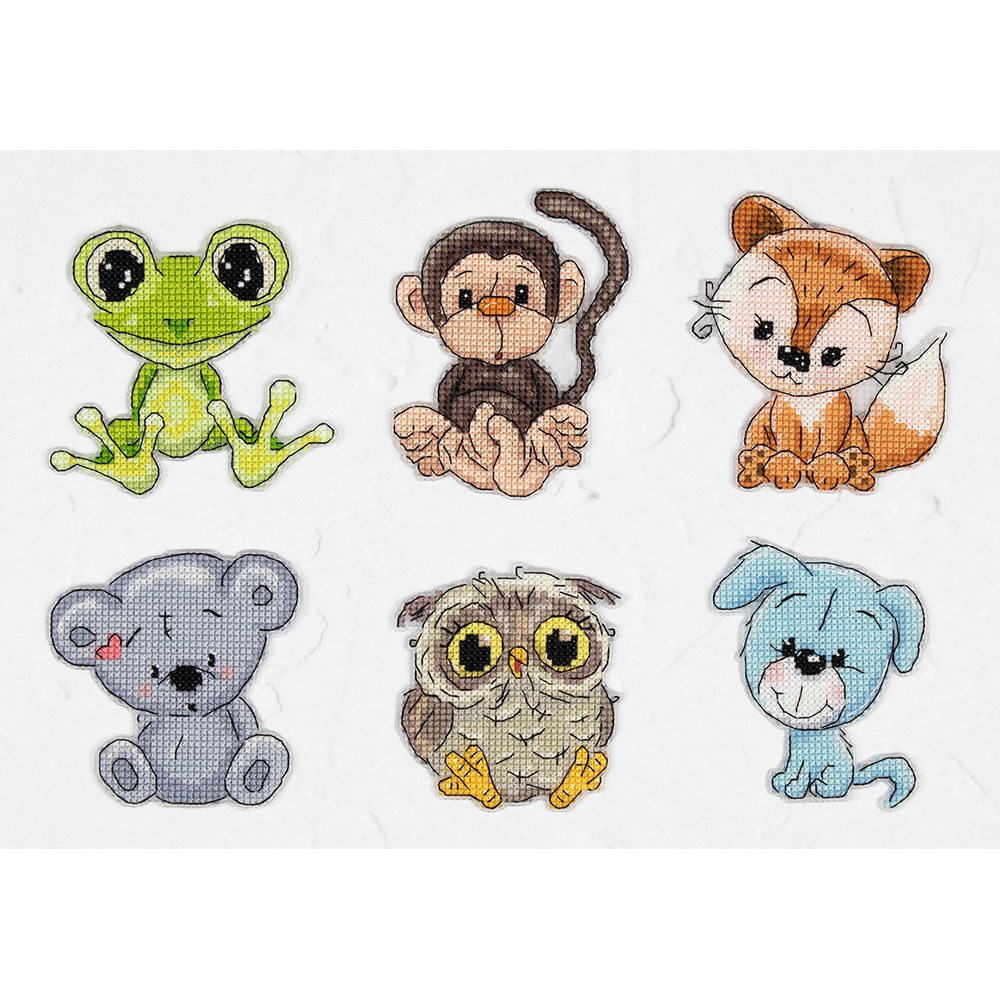 외국 십자수패키지 Luca-s/ Friends 1-JK038(플라스틱원단, 6작품)