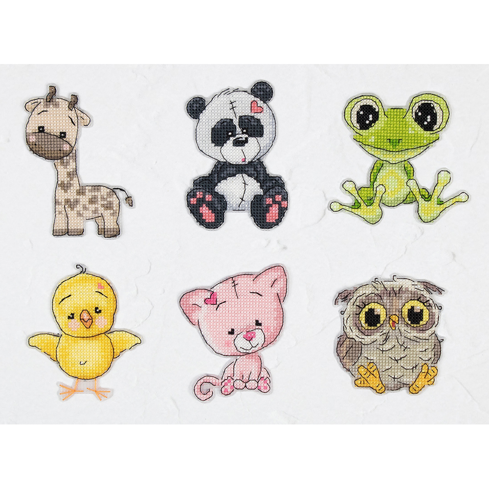 외국 십자수패키지 Luca-s/ Friends 3-JK040(플라스틱원단, 6작품)