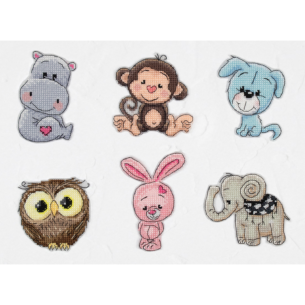 외국 십자수패키지 Luca-s/ Friends 4-JK041(플라스틱원단, 6작품)