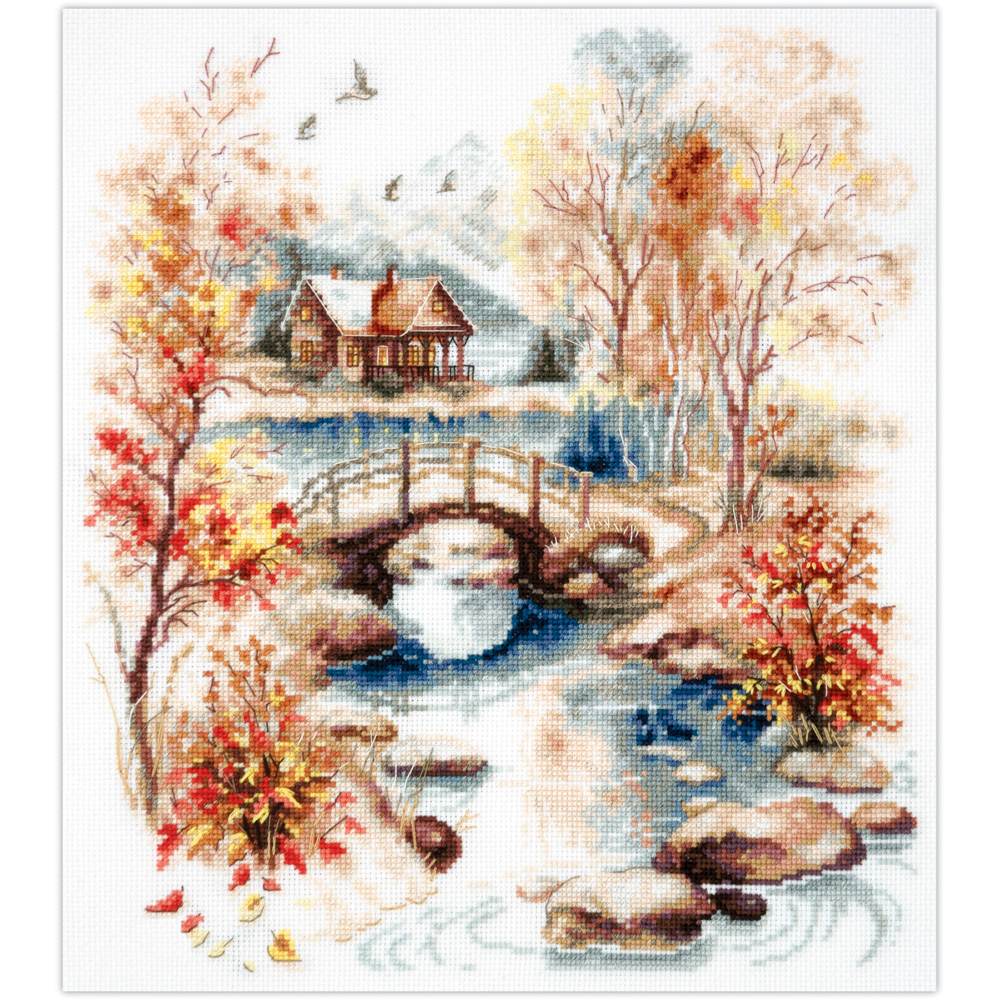 외국 십자수패키지 Magic Needle/Autumn Watercolor-250-068