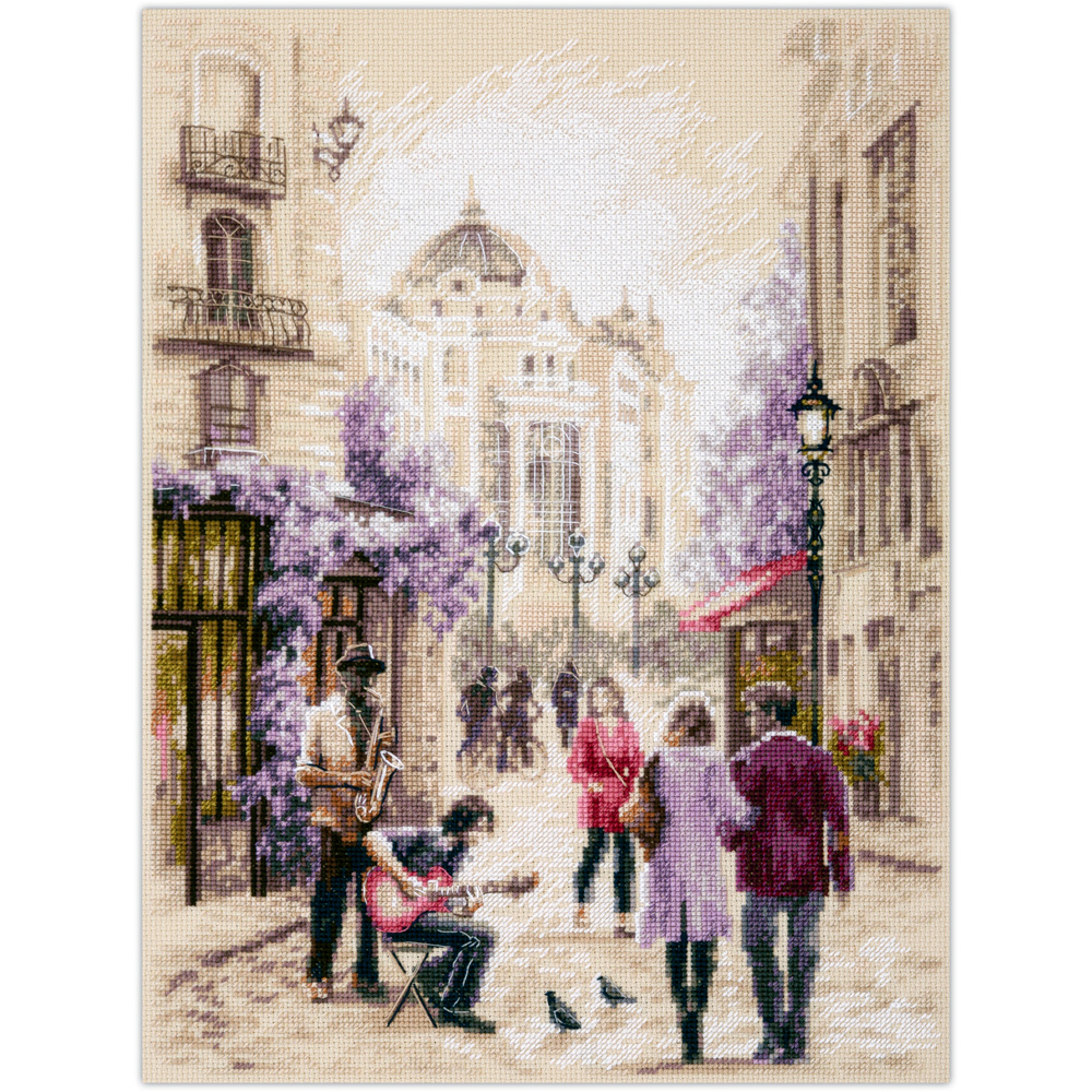 외국 십자수패키지 Magic Needle/Street Musicians-250-332