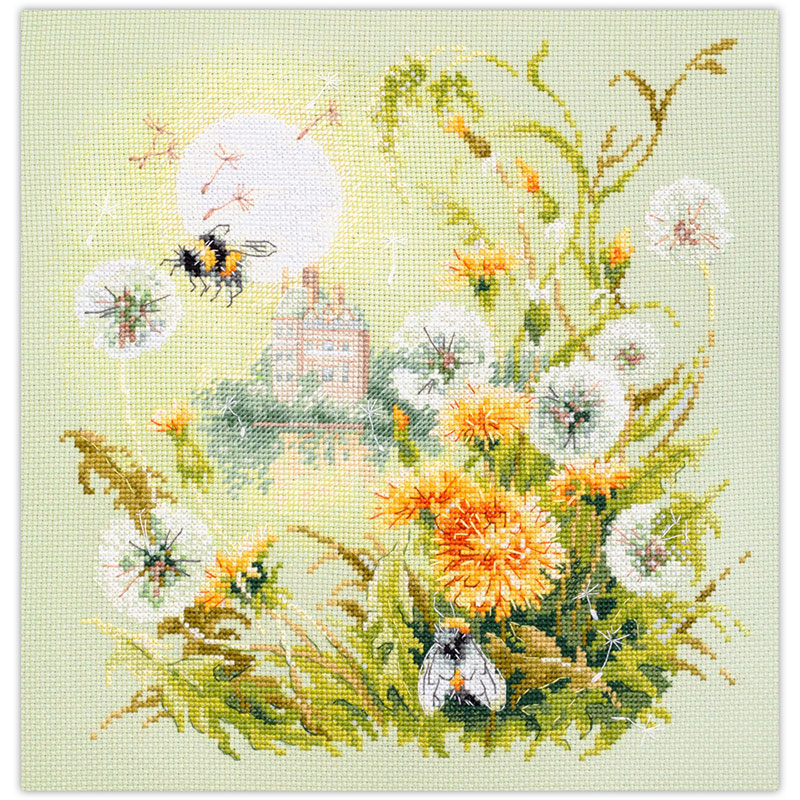 외국 십자수패키지 Magic Needle/Meadow Stories. Bumblebee-510-354