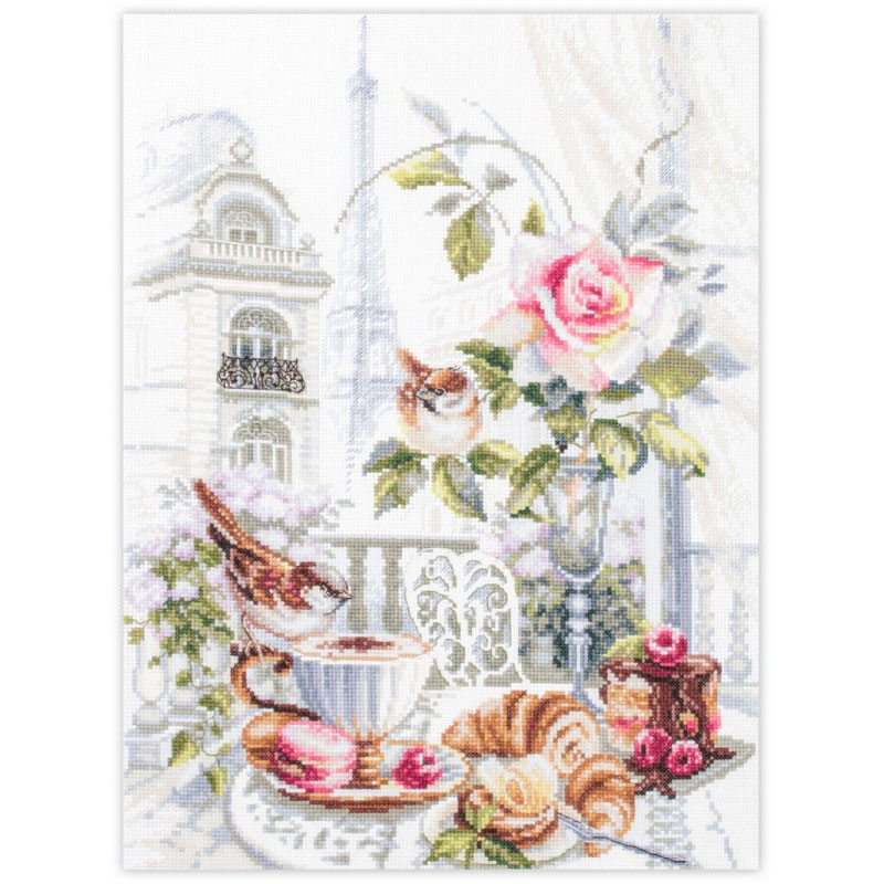 외국 십자수패키지 Magic Needle/Parisian Morning-528-558