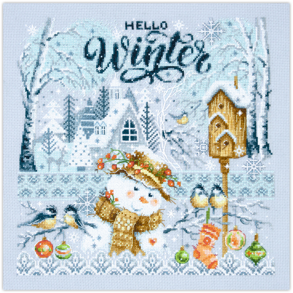 외국 십자수패키지 Magic Needle/Hello, Winter-540-701