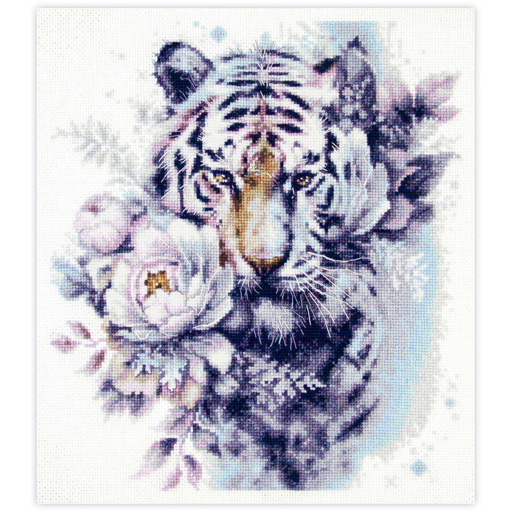 외국 십자수패키지 Magic Needle/The White Tiger-70-14