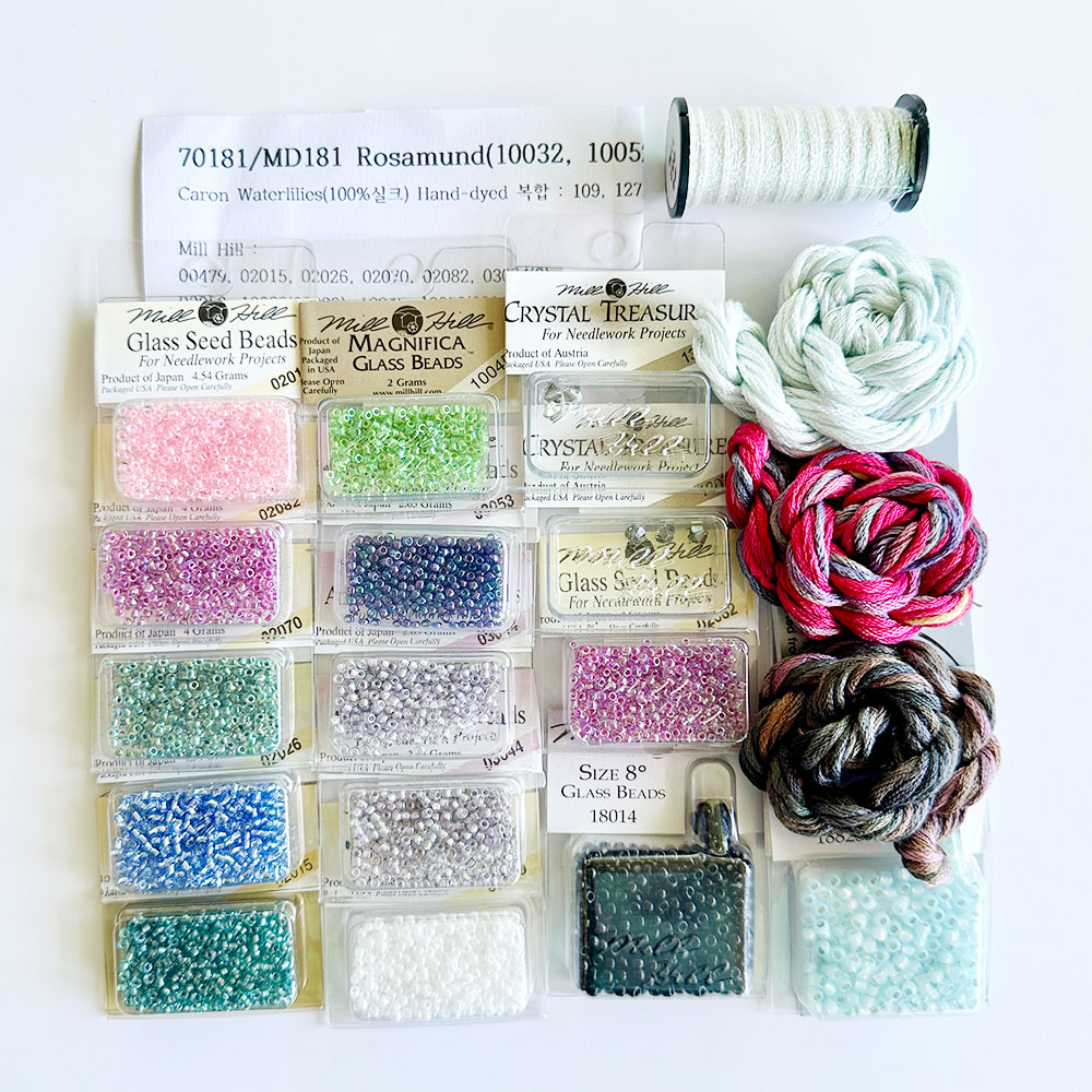 70181/MD181 (특수실 구슬 패키지)/Rosamund(10032, 10052대체)