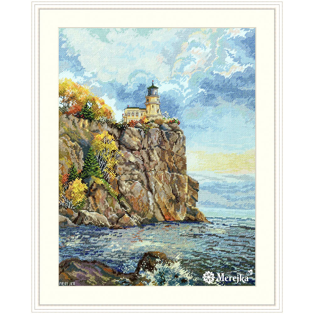 외국 십자수패키지 Merejka/Split Rock Lighthouse-K-231