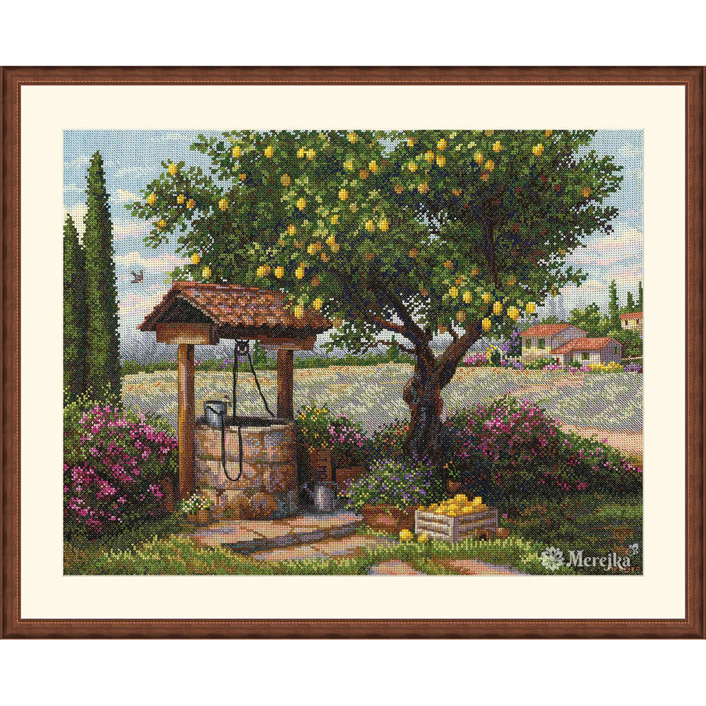 외국 십자수패키지 Merejka/Under the Lemon Tree-K-304(종이 도안 없음-->앱으로 보기)