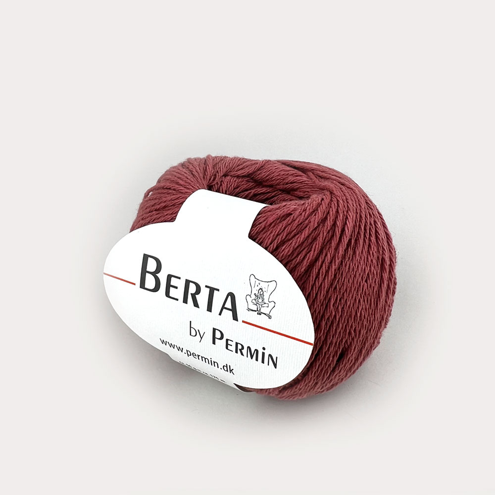 Berta 8802(울55%+면45%, 50g, 175m) / 북유럽 뜨개실 덴마크 Permin