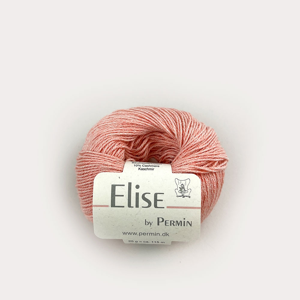 Elise 8811(면90%+캐시미어10%, 25g, 115m) / 북유럽 뜨개실 덴마크 Permin