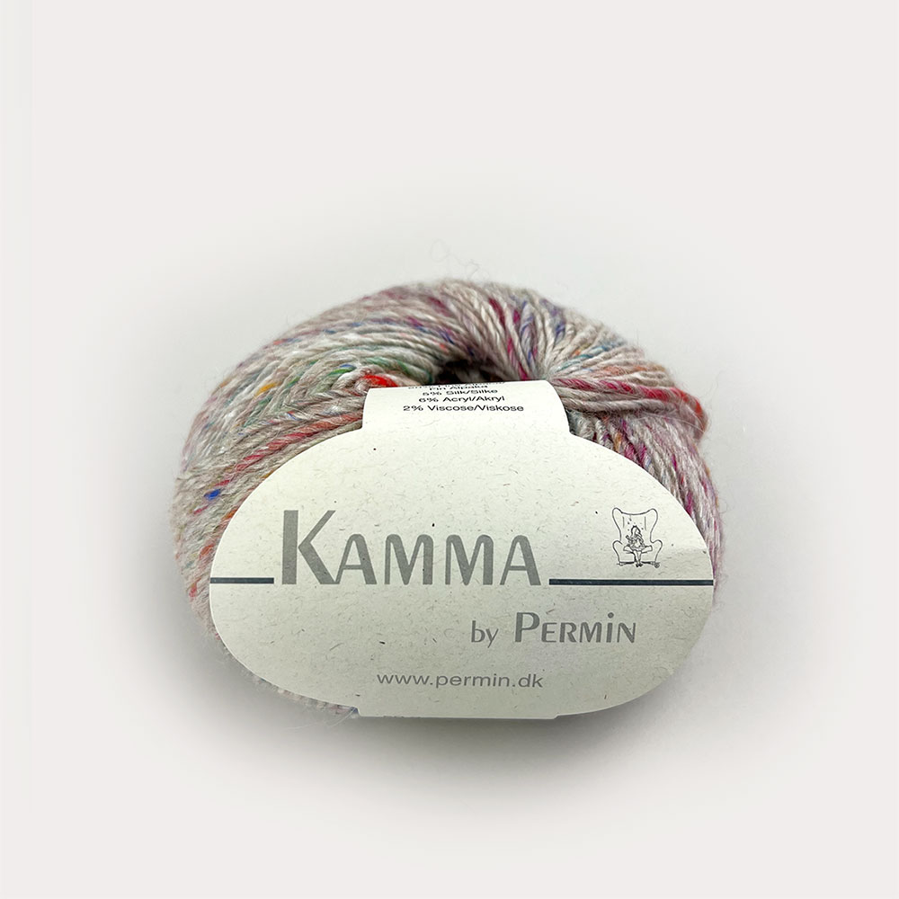 Kamma 8895(울67%+알파카20%+실크5%+아크릴6%+비스코스2%, 50g, 175m) / 북유럽 뜨개실 덴마크 Permin