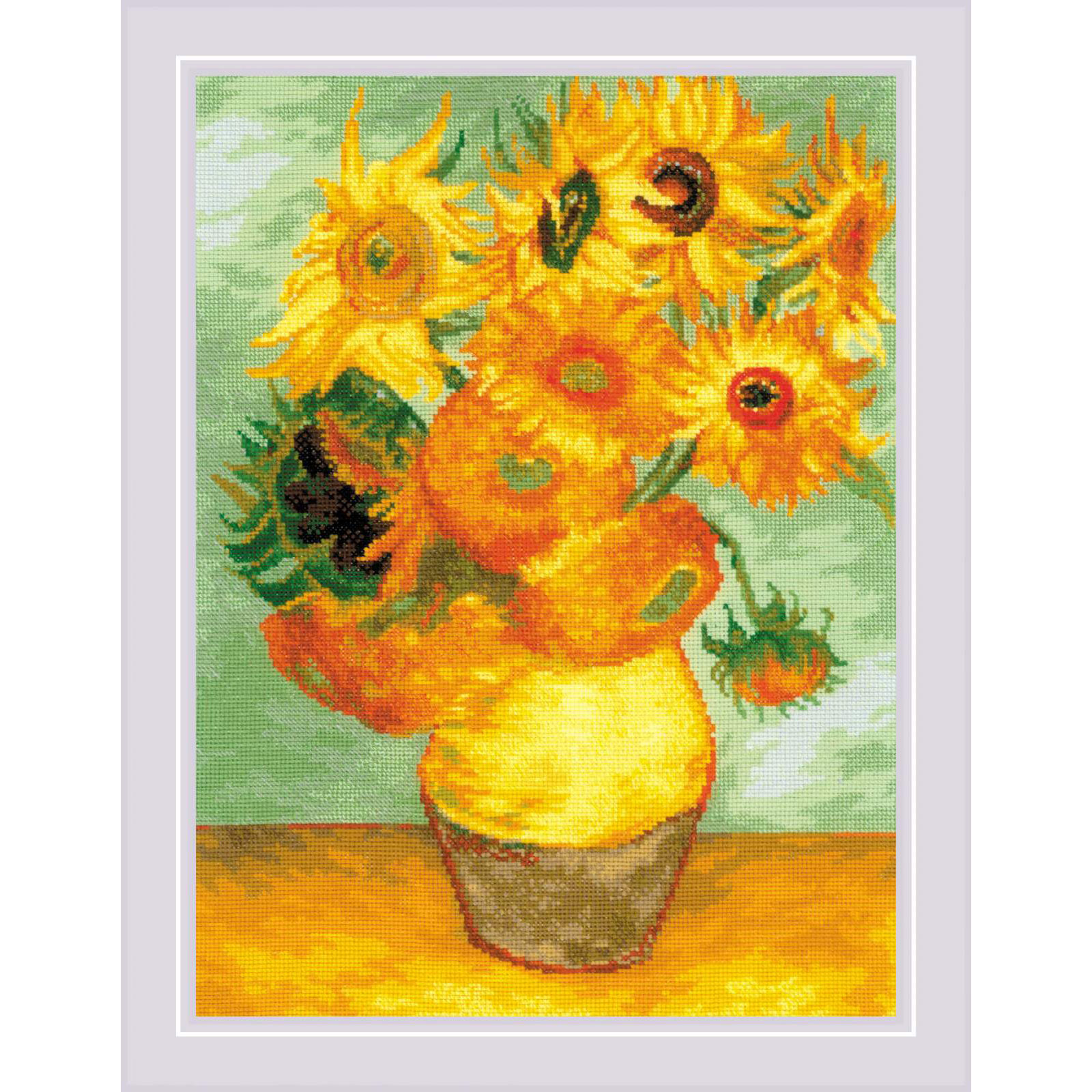 외국 십자수패키지 RIOLIS/Sunflowers after Van Goghs Painting-2032