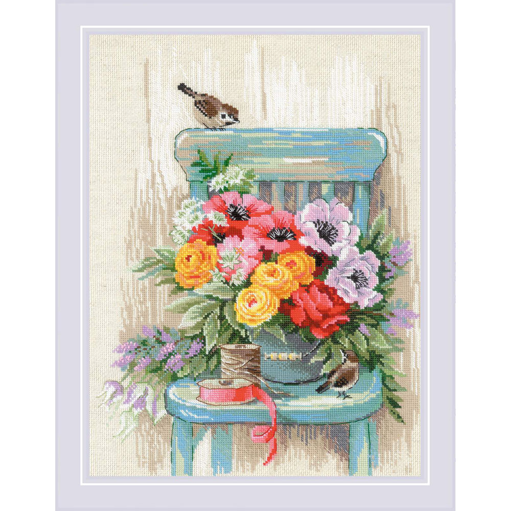 외국 십자수패키지 RIOLIS/Garden Flowers-2299