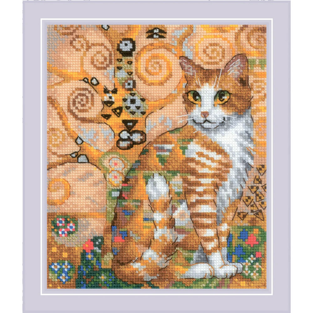외국 십자수패키지 RIOLIS/Golden Cat-2319