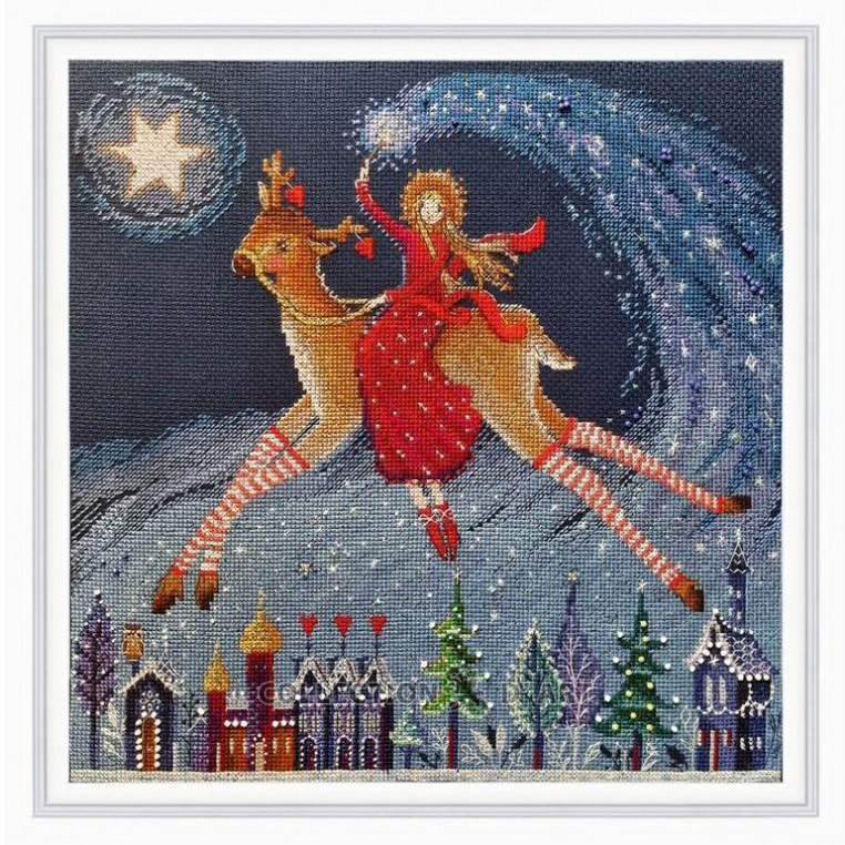 외국 십자수패키지 RTO Starry blizzard-M1005