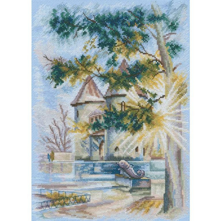 외국 십자수패키지 RTO January sun-M874