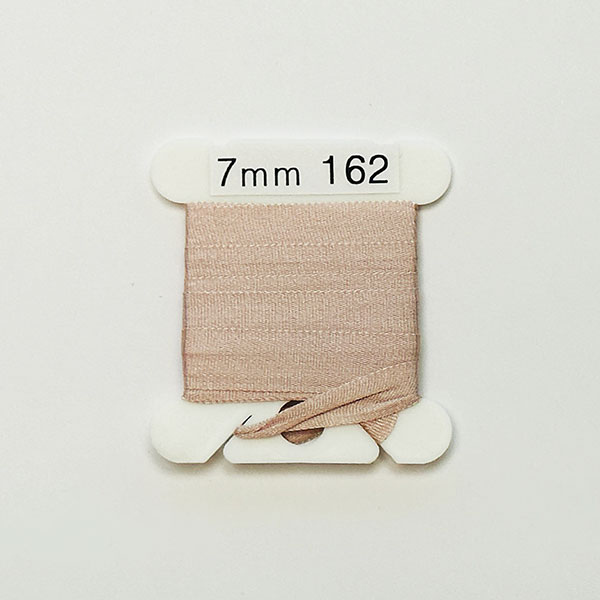 (YLI용)실크리본자수실 Silk 100% Ribbon 7mm 162(Old Mauve VY LT)