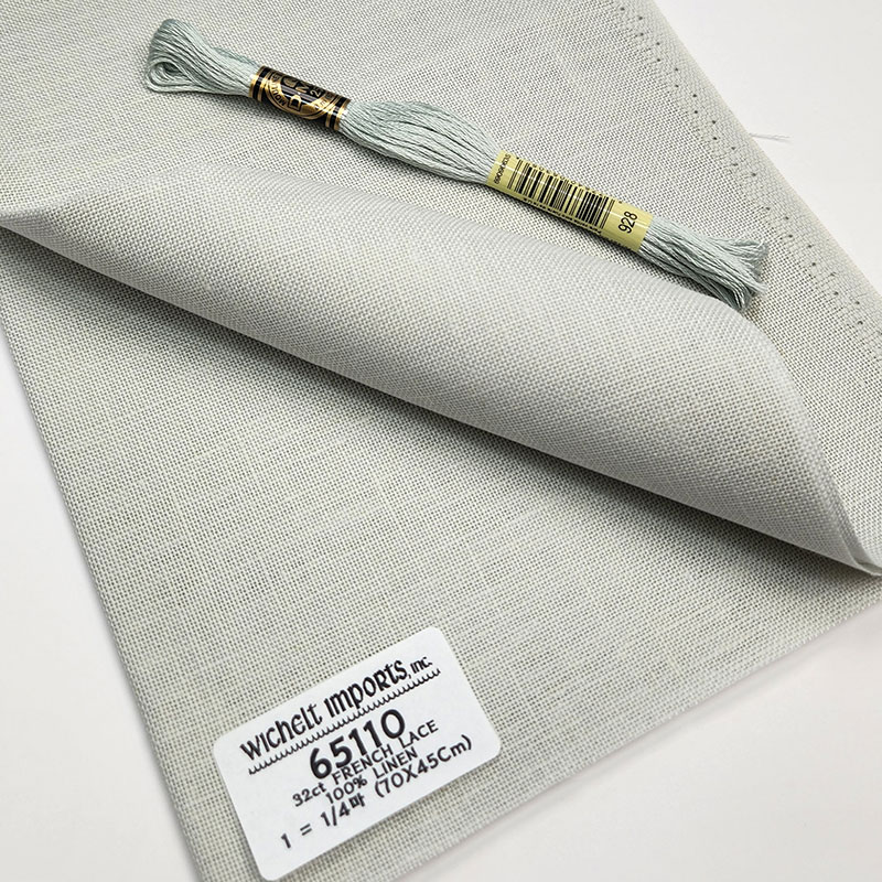 위첼 자수원단 32카운트 - FRENCH LACE - 65110(NEW)