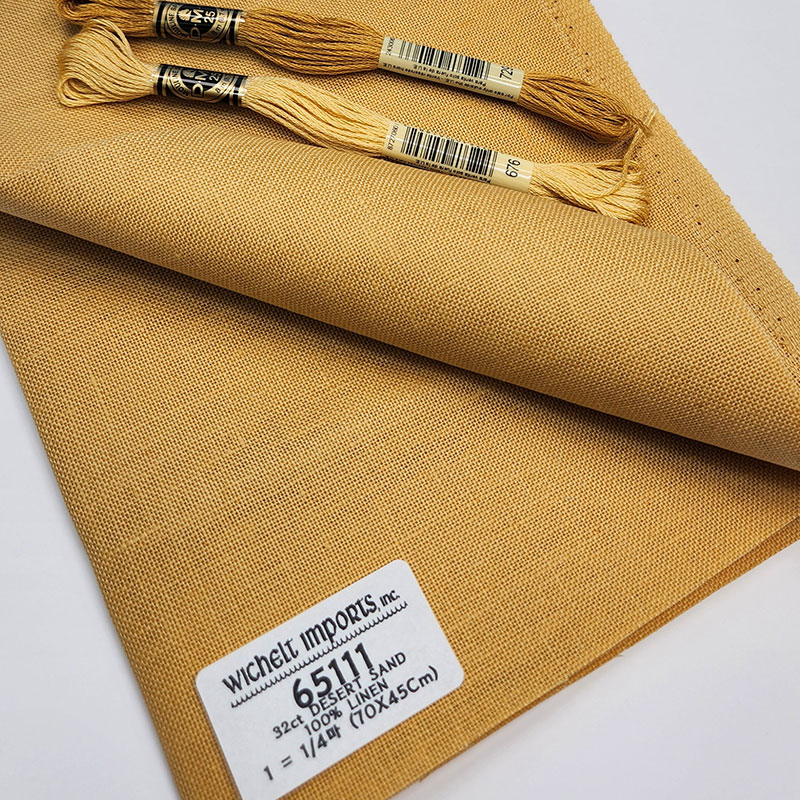 위첼 자수원단 32카운트 - DESERT SAND - 65111