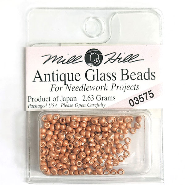 MillHill 구슬 비즈/ 03575 Satin Coral